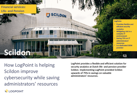How Logpoint is helping Scildon improve cybersecurity while saving administrators’ resources